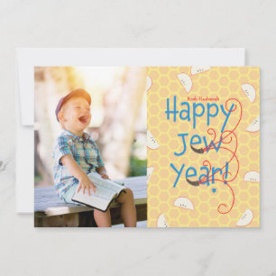 Carte de vœux photo pour une année juive heureuse