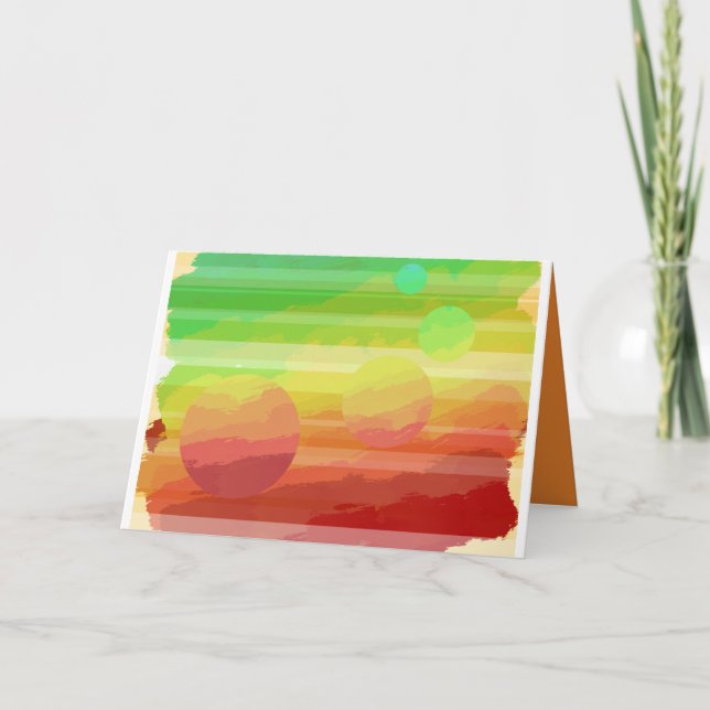 Carte de voeux planétaire (Devant)