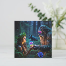 Carte de voeux plate