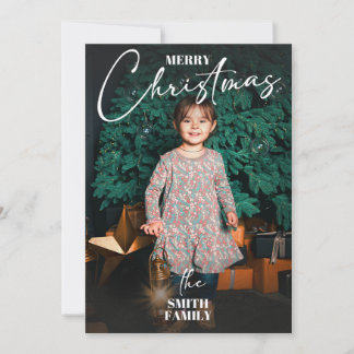 Carte de vœux plate