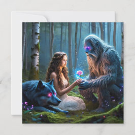 Carte de vœux plate