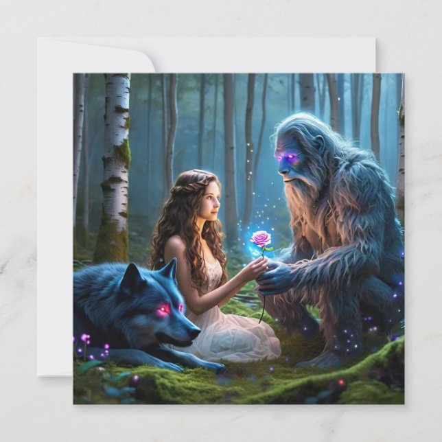 Carte de vœux plate (Devant)