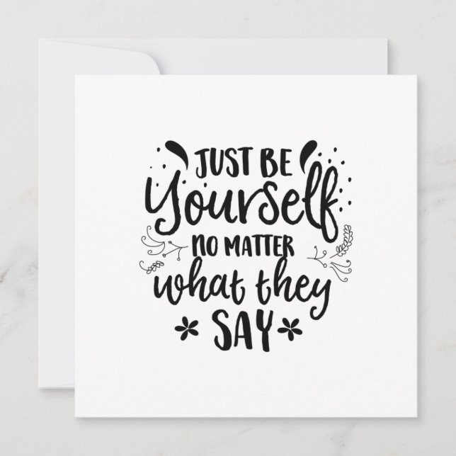 Carte de voeux plate (Devant)