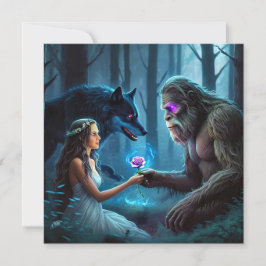 Carte de vœux plate