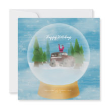 Carte de vœux plate