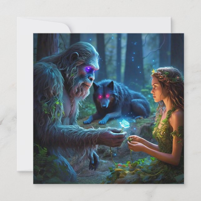 Carte de vœux plate (Devant)