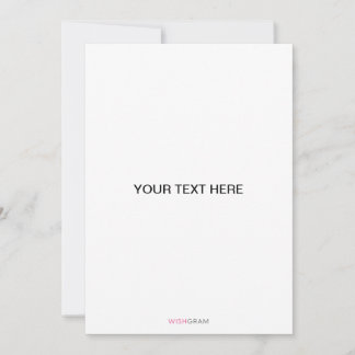 Carte de voeux plate