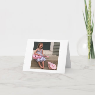 Carte de voeux pliée