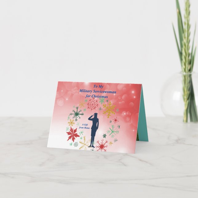 Carte de vœux pliée (Devant)