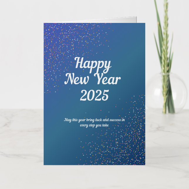 Carte de voeux pliée (Recto)