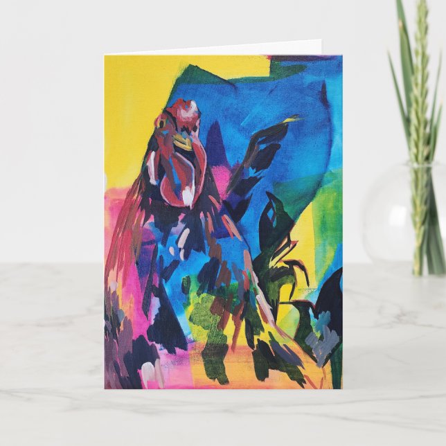 Carte de vœux pliée (Devant)