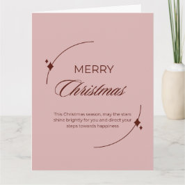 Carte de vœux pliée