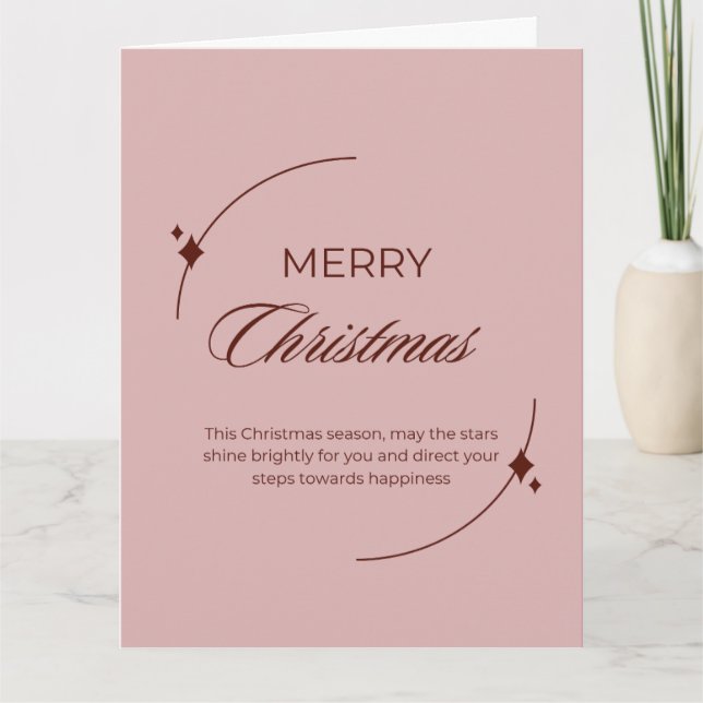 Carte de vœux pliée (Devant)