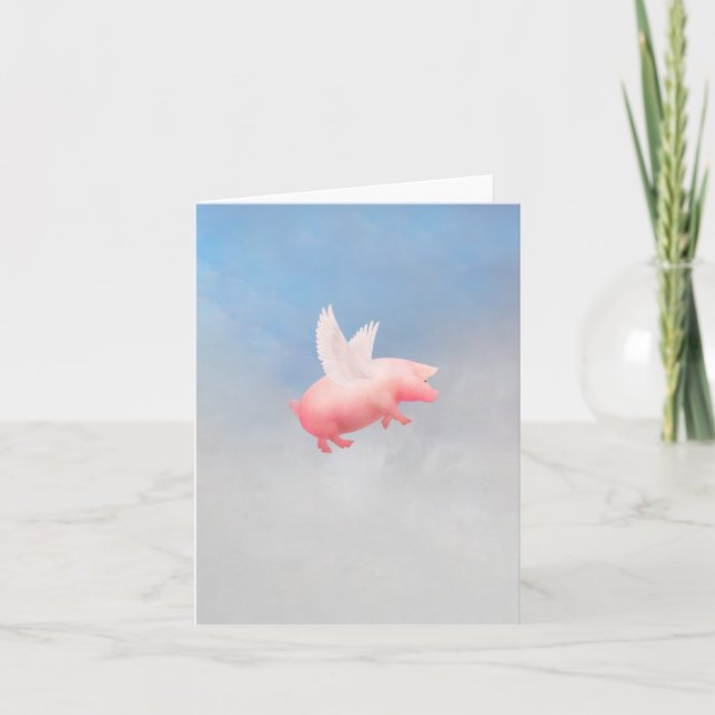 Carte de voeux pliée (Devant)