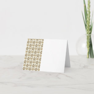 Carte de voeux pliée