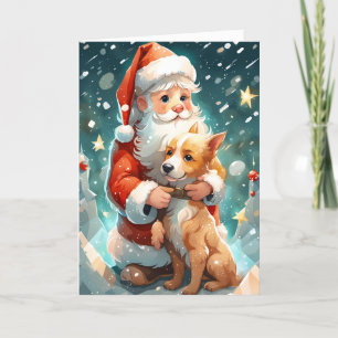 Carte de voeux pliée