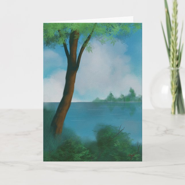 Carte de voeux pliée (Devant)