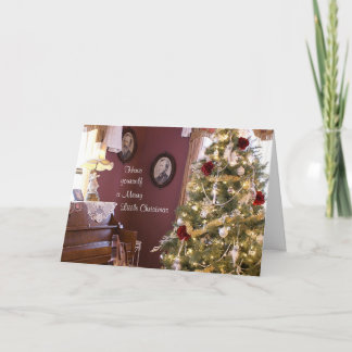 Carte de voeux pliée