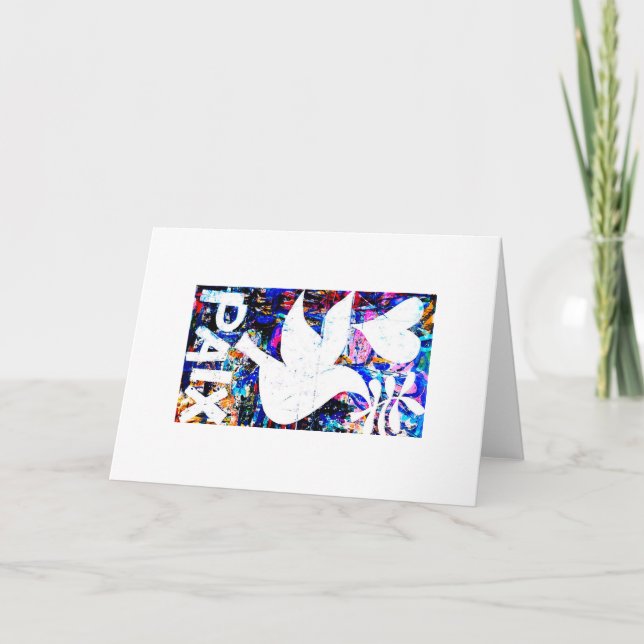 Carte de voeux pliée (Devant)