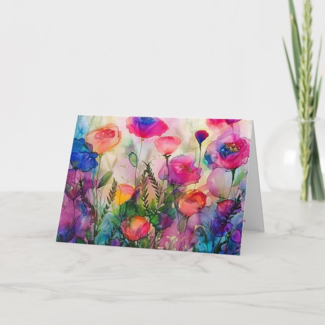 Carte de vœux pliée (Devant)