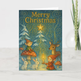 Carte de vœux pliée