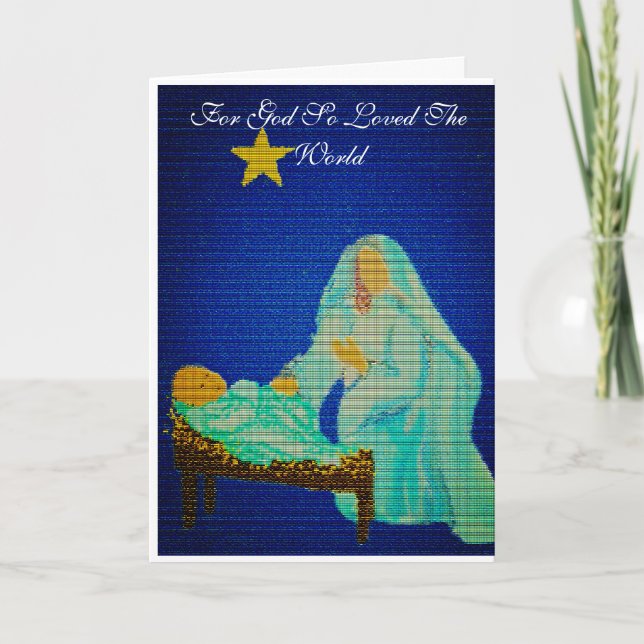 Carte de voeux pliée (Devant)