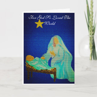 Carte de voeux pliée