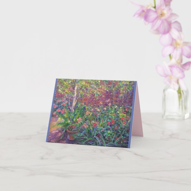 Carte de voeux pliée (Orchidée)