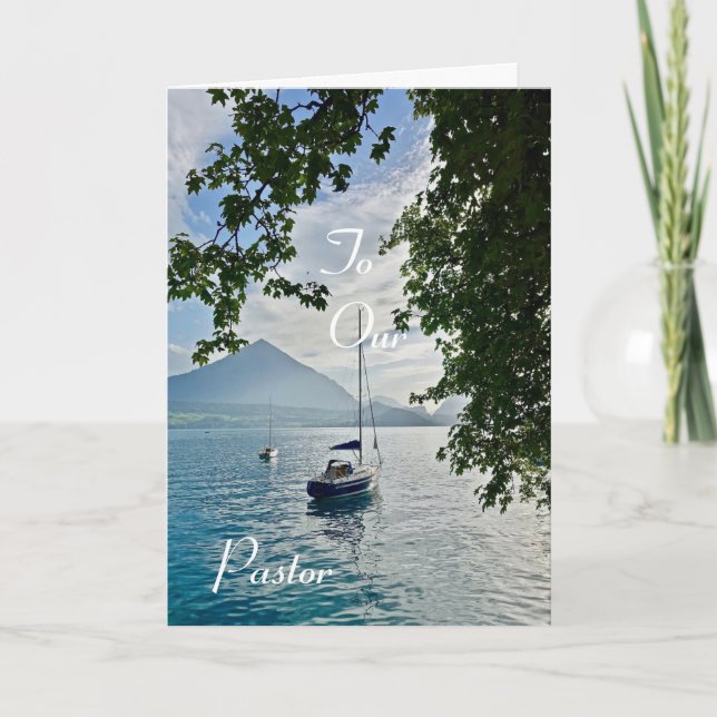 Carte de voeux pliée (Devant)