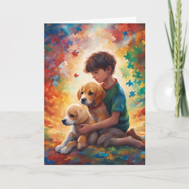 Carte de voeux pliée (Devant)