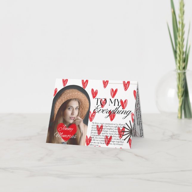 Carte de vœux pliée (Devant)