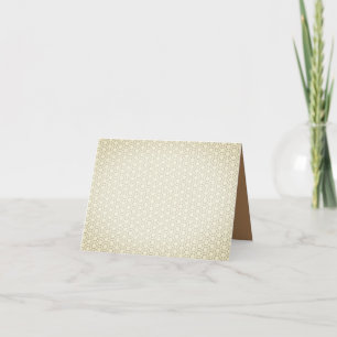 Carte de voeux pliée