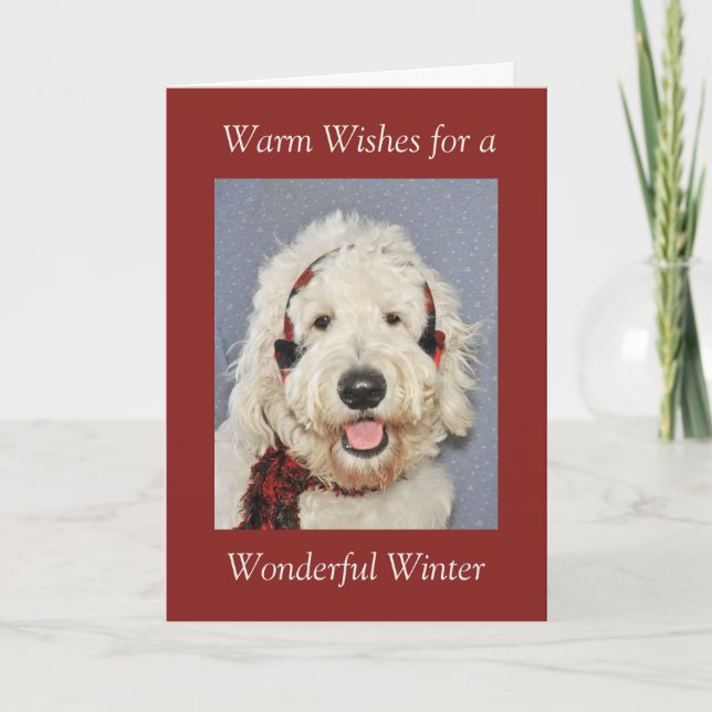 Carte de voeux pliée (Devant)