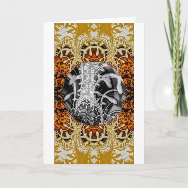 Carte de vœux pliée 5"x7" (Devant)