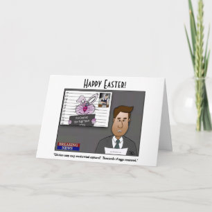 Carte de voeux pliée Coup de poule au poulet