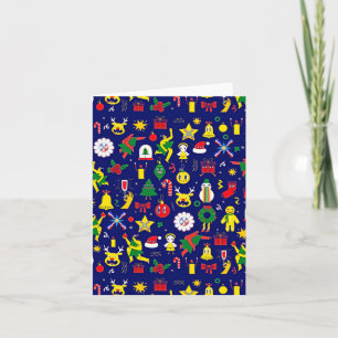 Carte de voeux pliée de 4 po x 5,6 po