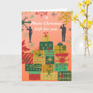 Carte de voeux pliée de 5" x 7"