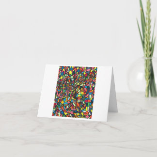 Carte de voeux pliée "Dimanche de Pâques"