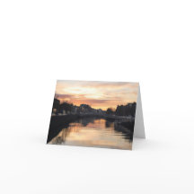 Carte de voeux pliée - Dublin, Irlande