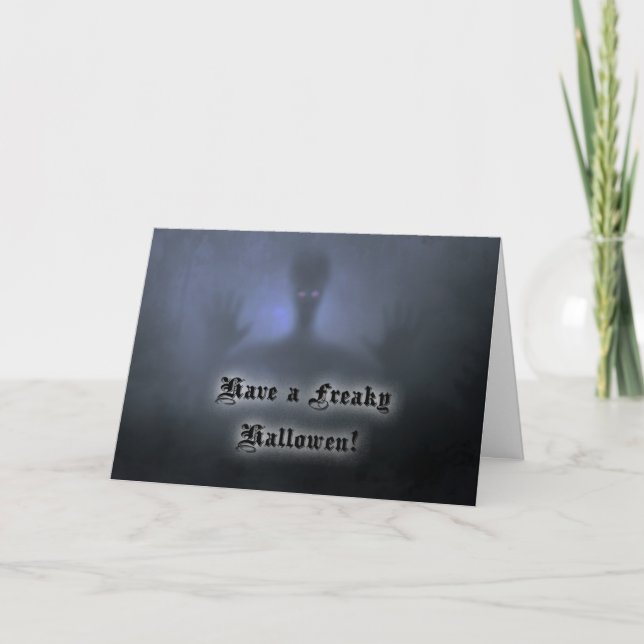 Carte de vœux pliée Halloween Spookfest (Devant)