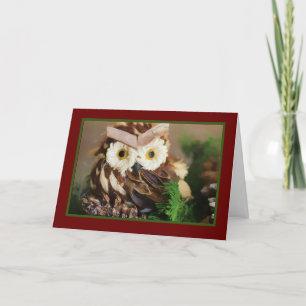 Carte de vœux pliée Joyeux Noël