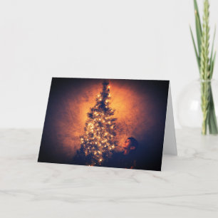 CARTE DE VŒUX PLIÉE NOËL