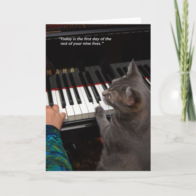 Carte de voeux pliée Nora Quote 5" x 7" (Devant)