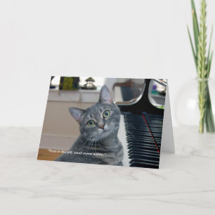 Carte de voeux pliée Nora Quote 7"x5"