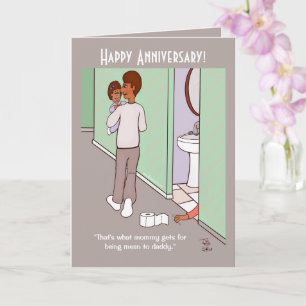 Carte de voeux pliée pour maman moyenne