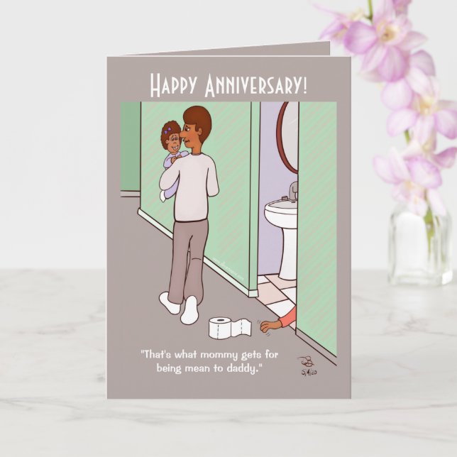 Carte de voeux pliée pour maman moyenne (Orchidée)