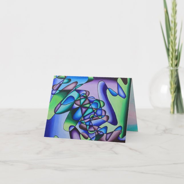 Carte de voeux pliée pour toute occasion (Devant)
