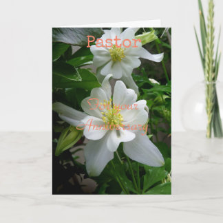 Carte de vœux pliée pour votre anniversaire de pas