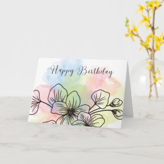 Carte de voeux pliée standard, 12,7 cm x 17,8 cm