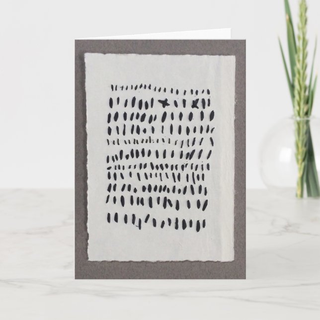 Carte de voeux pliée standard de 5 po x 7 po (Devant)